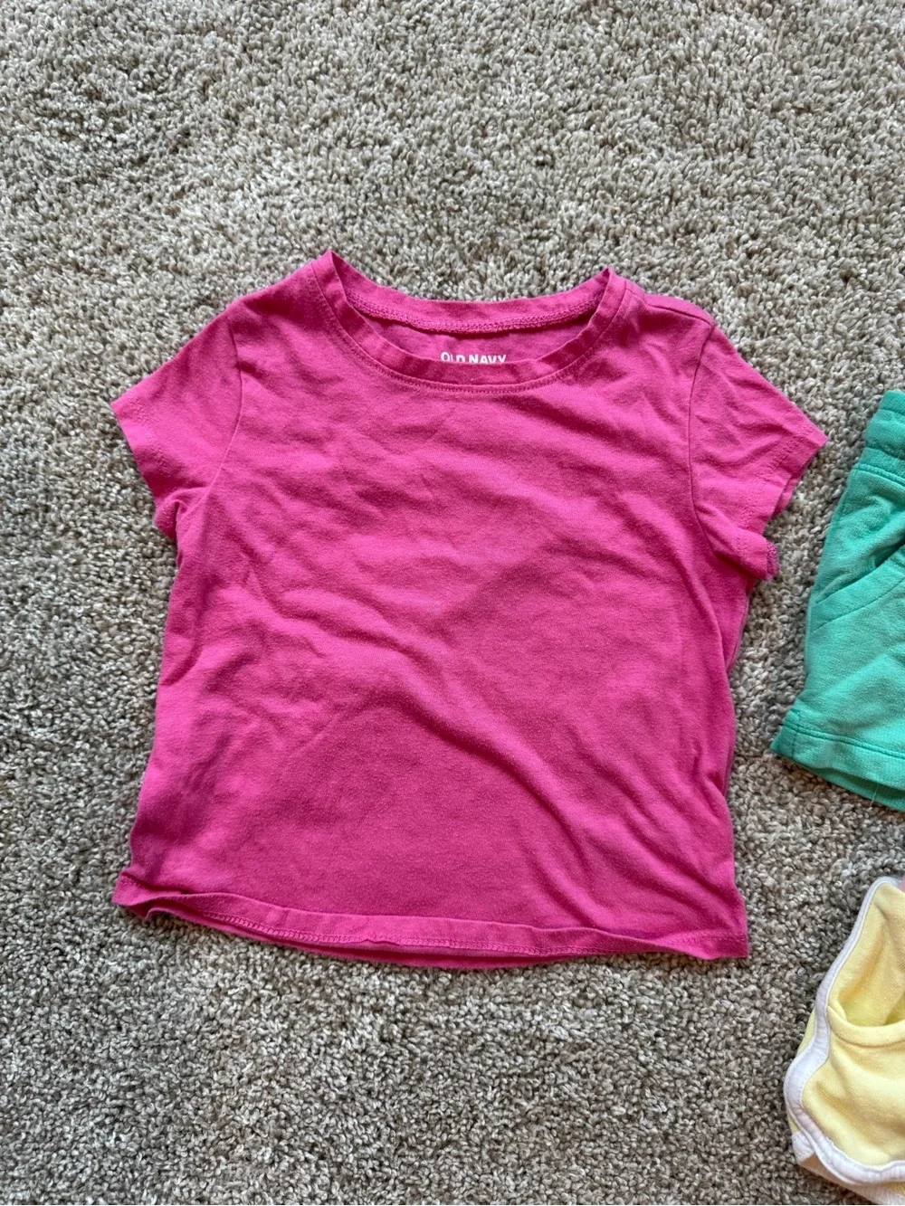 Toddler Girls Summer Clothing Bundle shorts, tshirts, leggings outfit Size 3T